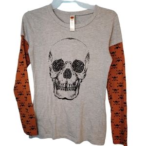 Skull halloween shirt